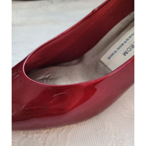 Stunning Nordstrom red ruby heels size 8 - Picture 7 of 7